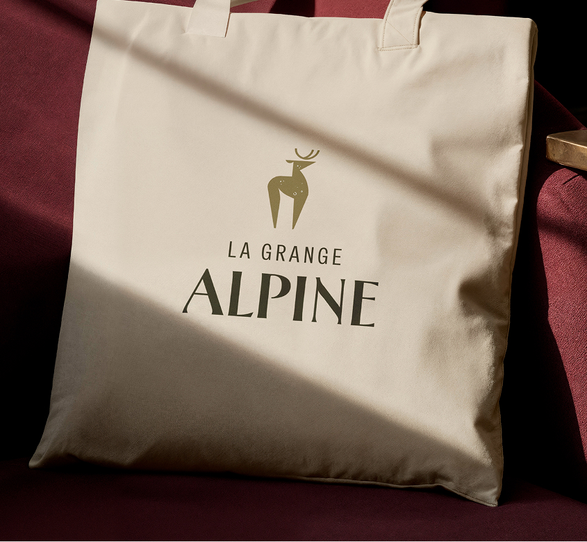 Packaging premium imaginé pour La Grange Alpine